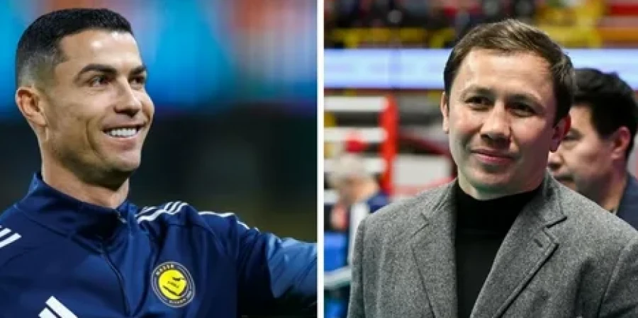 GGG и Криштиану Роналду пересеклись в Саудовской Аравии. Видео