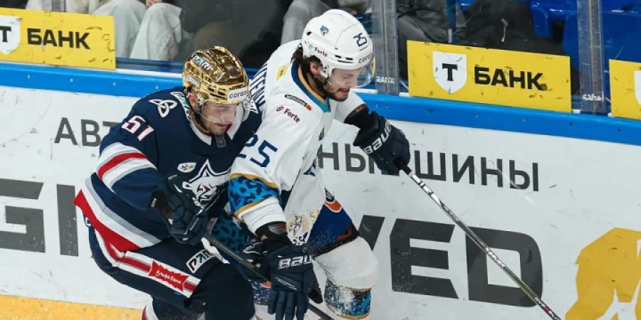 Видеообзор матча КХЛ Нефтехимик - Барыс