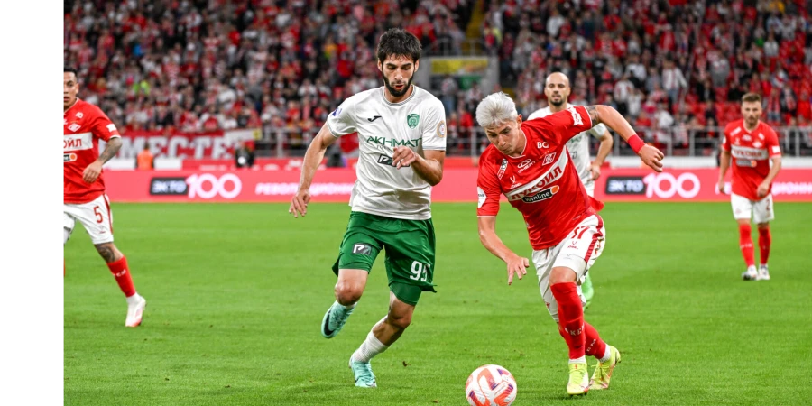 Прямая трансляция матча Ахмат — Спартак в РПЛ