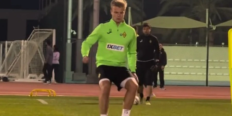 «Қайрат» жаңа легионердің алғашқы жаттығуын көрсетті. Видео