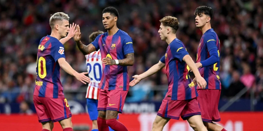 Видеообзор матча «Атлетико» — «Барселона» в чемпионате Испании