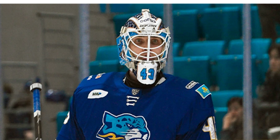Сейв вратаря «Барыса» вошел в топ-10 лучших спасений недели КХЛ