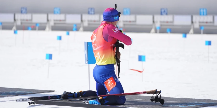 Мужская сборная Казахстана выступила в спринте на ЧЕ по биатлону