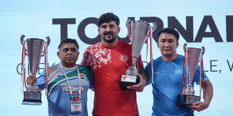 Әйелдер күресінен Қазақстан құрамасы Түркияда өткен турнирде үздік үштіктен көрінді