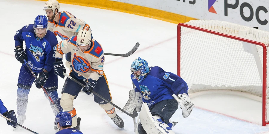 Прямая трансляция матча «Шанхайские Драконы» — «Барыс» в КХЛ