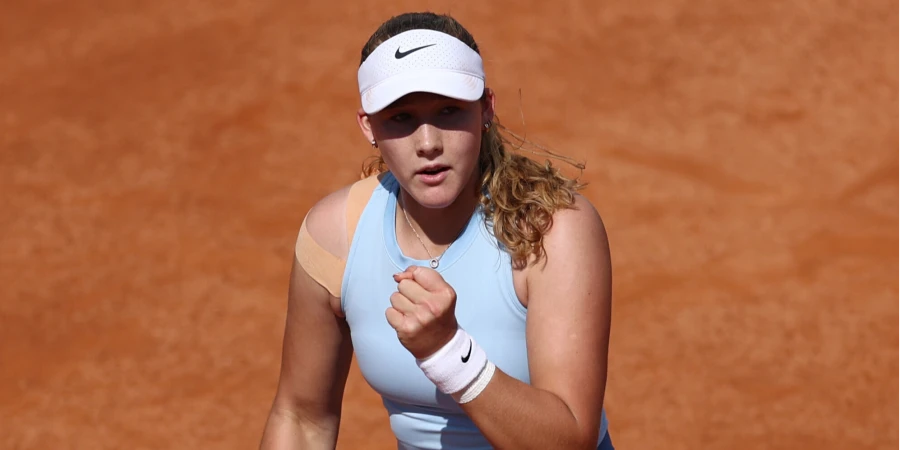Прямая трансляция матча Мирры Андреевой и Клары Таусон на турнире WTA 1000 в Риме