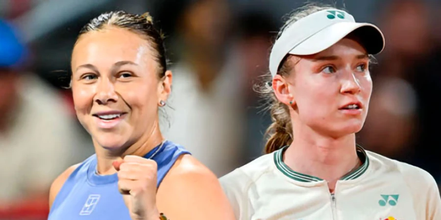 Елена Рыбакина с разгрома начала выступление на Итоговом турнире WTA