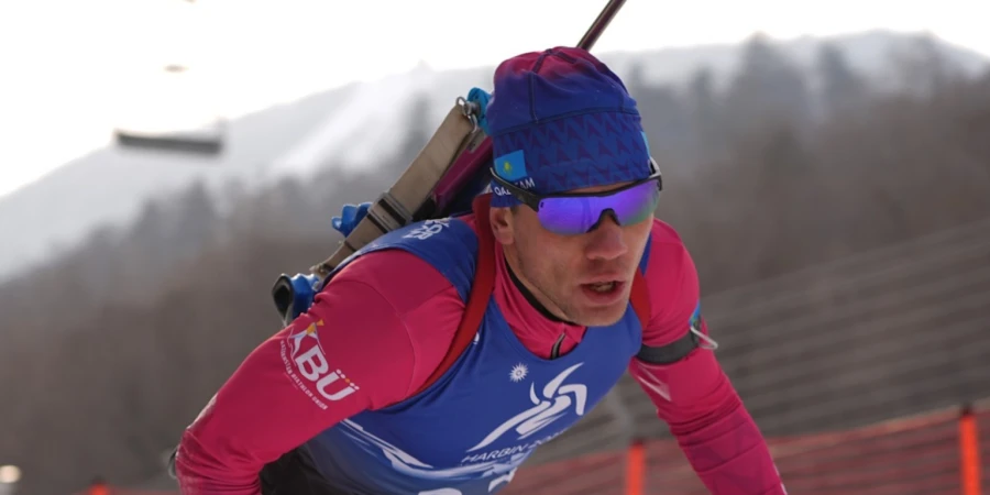 Казахстанские биатлонисты выступили на Олимпиаде