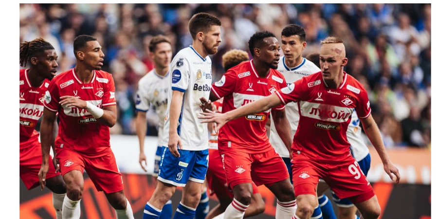 Прямая трансляция матча Спартак — Динамо в РПЛ