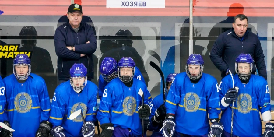 Известен состав юниорской сборной Казахстана на игру с Беларусью