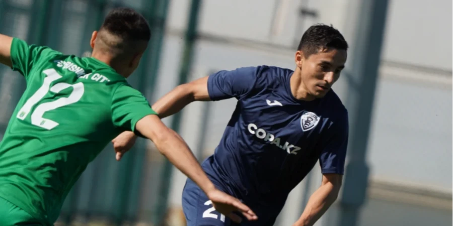 «Каспий» қырғызстандық командамен жолдастық матч өткізді