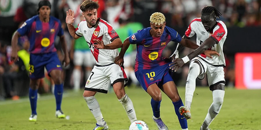 Прямая трансляция матча «Барселона» – «Райо Вальекано» в Ла Лиге