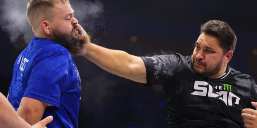 Казахстанец одержал уверенную победу в лиге Power Slap