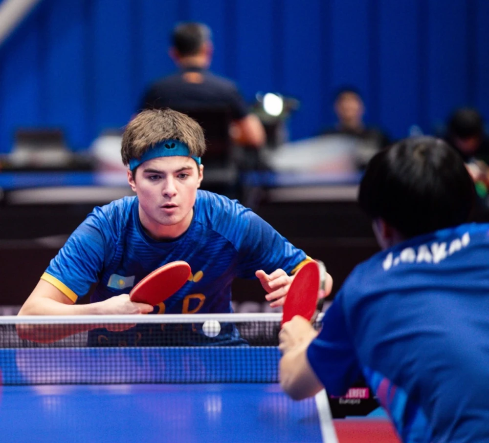 Үстел теннисінен Алматыда өтіп жатқан WTT Contender турнирі: қазақстандықтардың плей-оффтағы нәтижелері