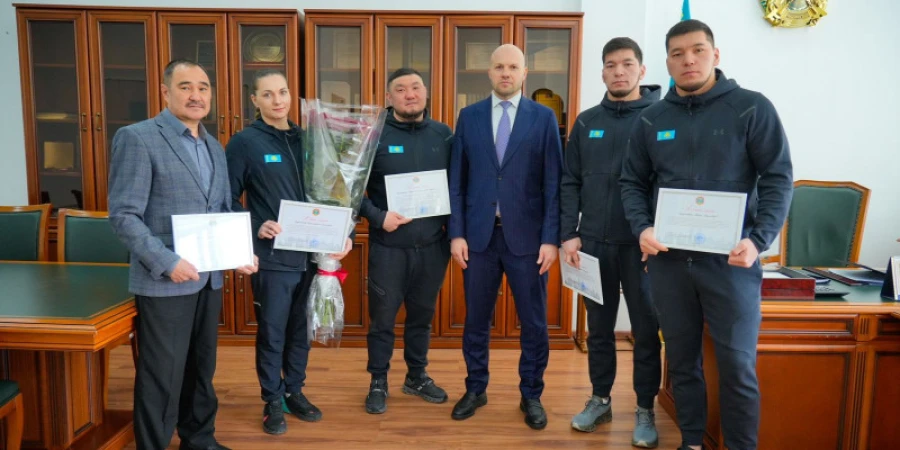 Астанада Азия чемпиондарына құрмет көрсетілді