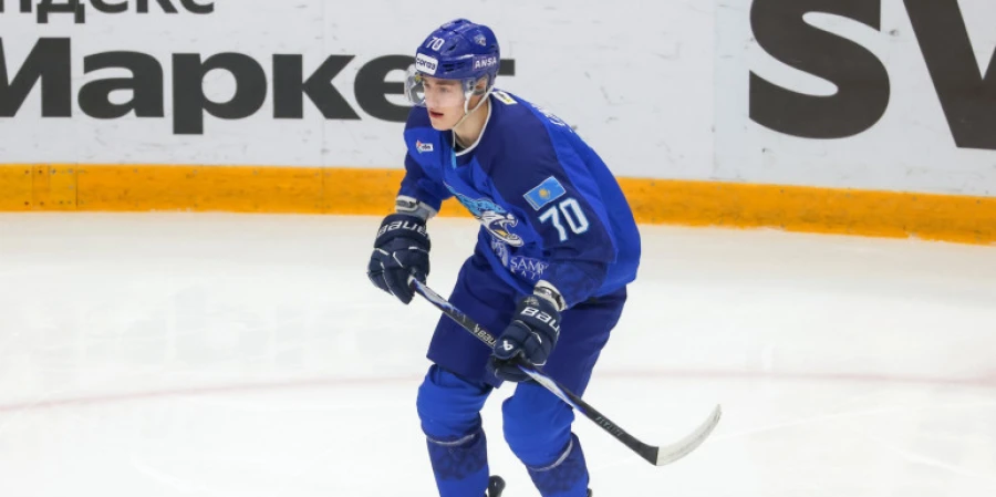 «Барыс» ойыншысы ҚХЛ-дағы 50-ші матчын өткізді