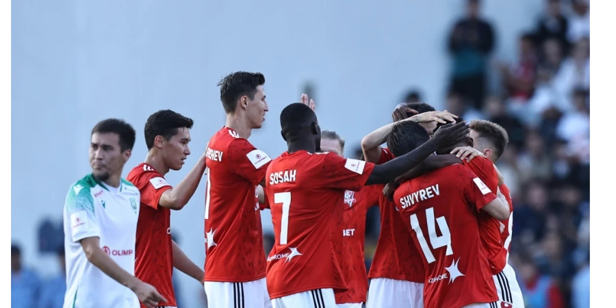 Со счетом 2:0 закончился матч чемпионата Казахстана по футболу