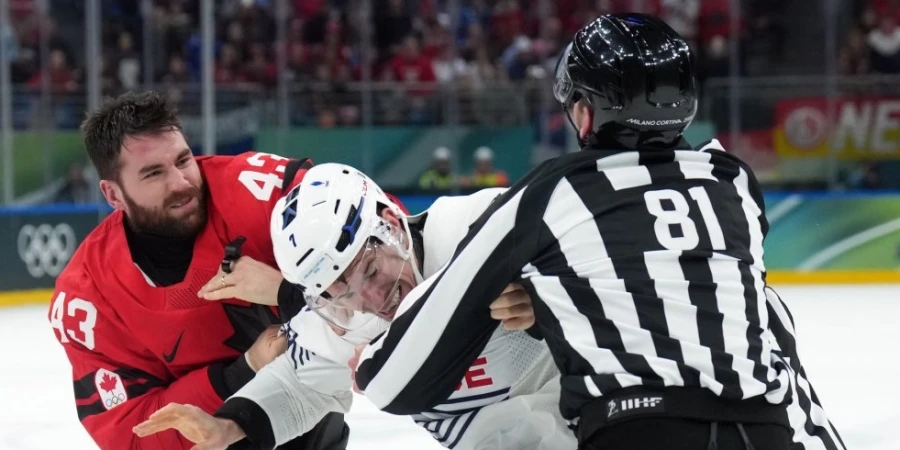 Драка канадца с французом матче олимпийского хоккейного турнира оказалась для одного фатальной