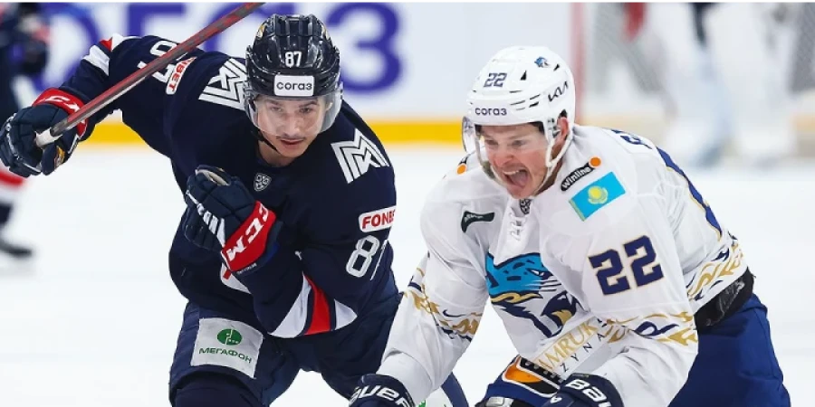 «Барыс» забрал очко у лидера КХЛ в полном драмы матче