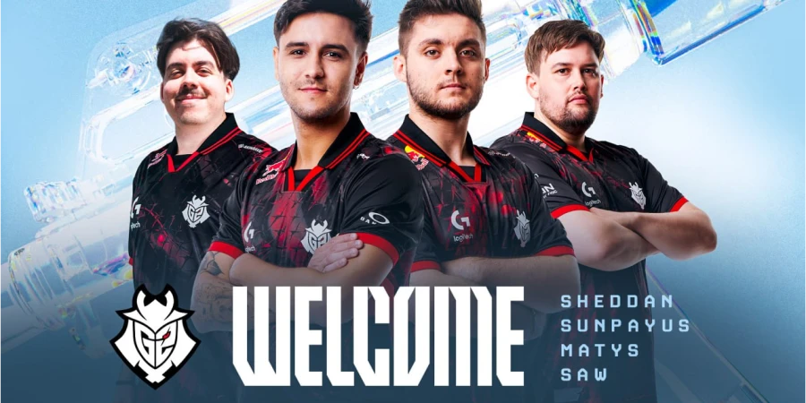 G2 объявила о подписании SunPayus, matys и нового тренера перед IEM Cologne 2025