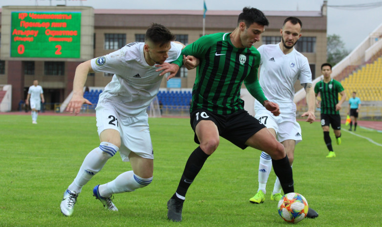 «Атырау» весь матч играл в меньшинстве. Но ничью удержал