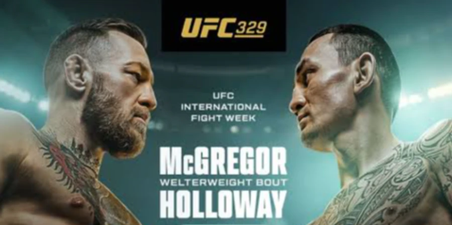 Прямая трансляция турнира UFC 329 с главным боем Макгрегор – Холлоуэй. Онлайн