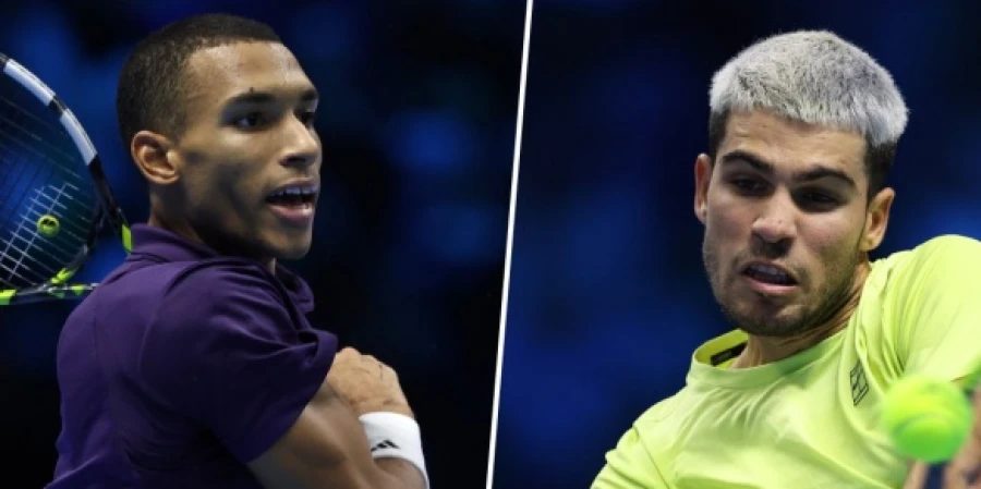 Карлос Алькарас — Феликс Оже-Альяссим: прямая трансляция полуфинала на Итоговом чемпионате АТР