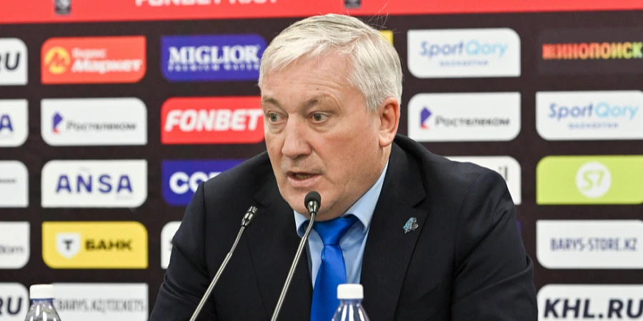 Видео послематчевой пресс-конференции матча КХЛ «Барыс» — «Автомобилист»