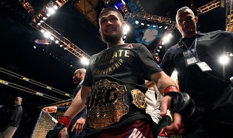 Хабиб Нурмагомедов UFC чемпионы атанды