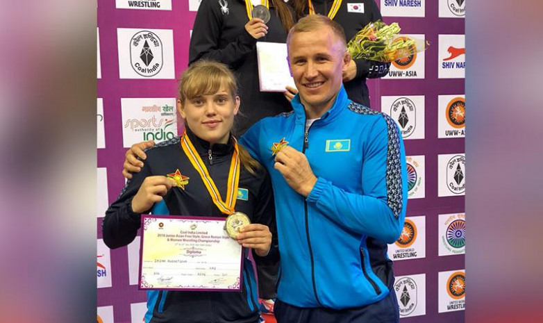 Кузнецова күрестен Азия чемпионатының алтын медалін жеңіп алды 