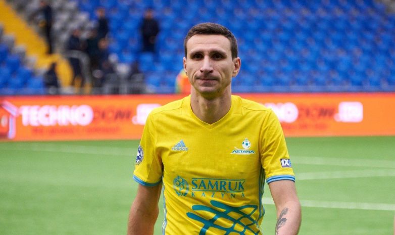 Шомко «Астана» сапында ең көп ойын өткізген футболшылар тізімінде үшінші орынға шықты 