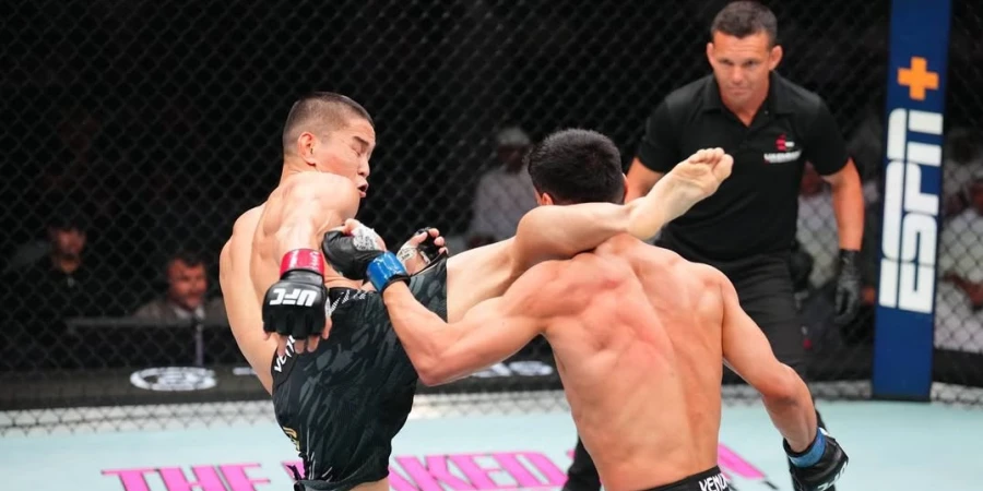 Алмабаев вернулся после странного поражения в UFC сильнее