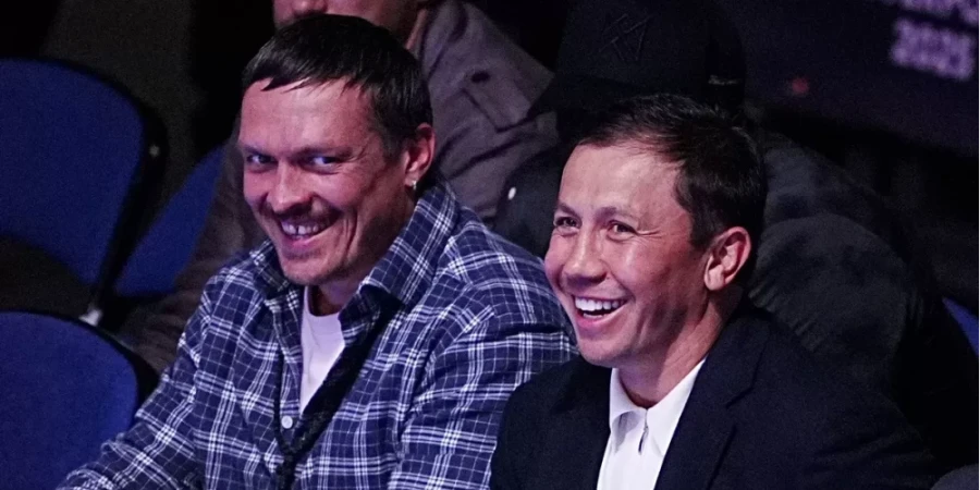 Усик отреагировал на избрание Головкина президентом World Boxing