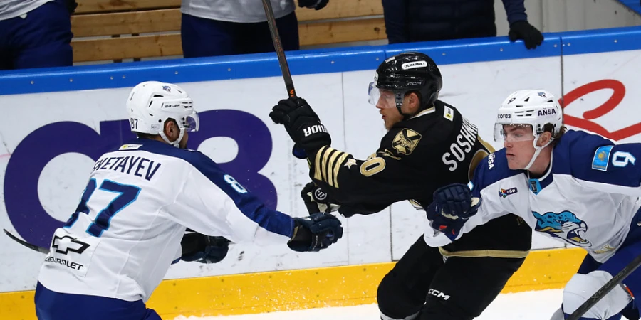 «Барыс» объявил состав на матч с «Адмиралом» в КХЛ