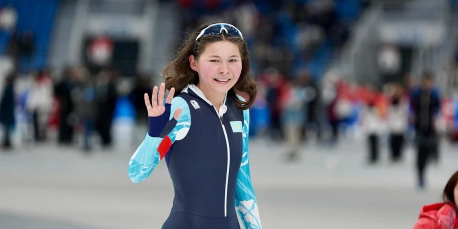 Казахстанская конькобежка завоевала два золота на этапе Кубка мира в Милане
