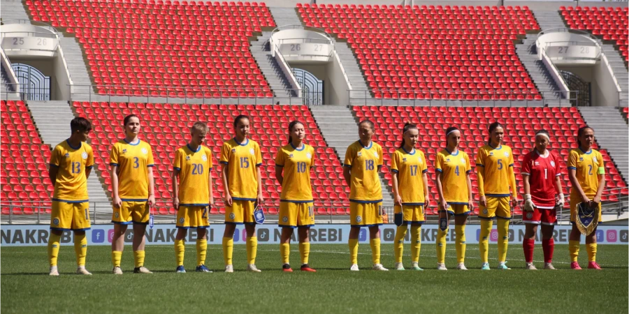 Казахстан объявил состав на отбор Евро-2026 среди девушек до 19 лет