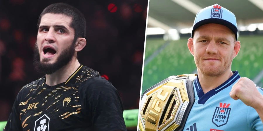 «Это неуважительно». Экс-чемпион UFC Биспинг – о фаворите в бою Махачева и Маддалены