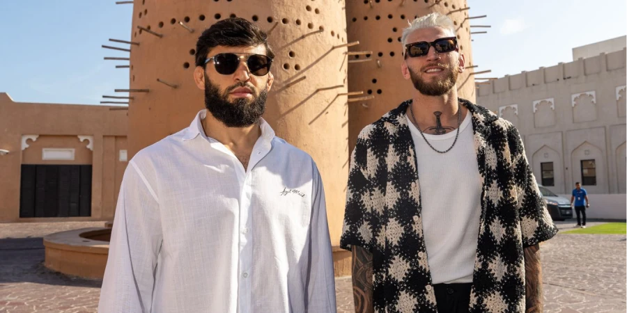 Царукян и Хукер сделали вес перед боем на UFC в Катаре. ВИДЕО