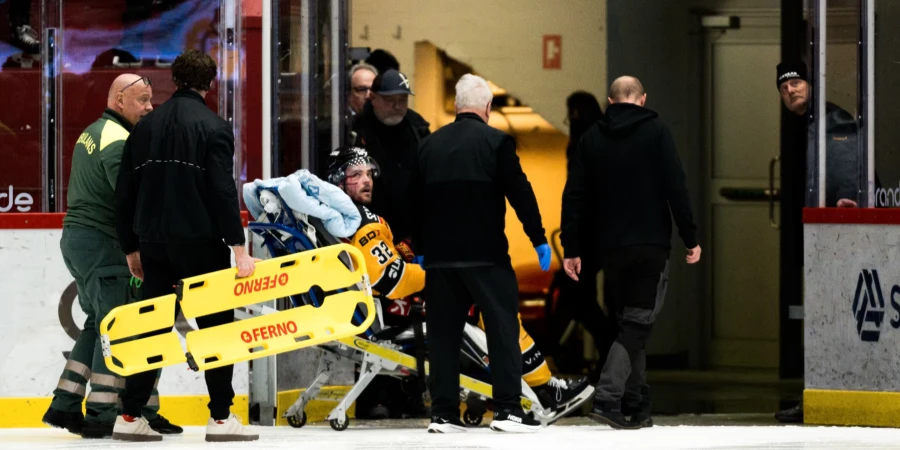 Защитник едва оправился после столкновения