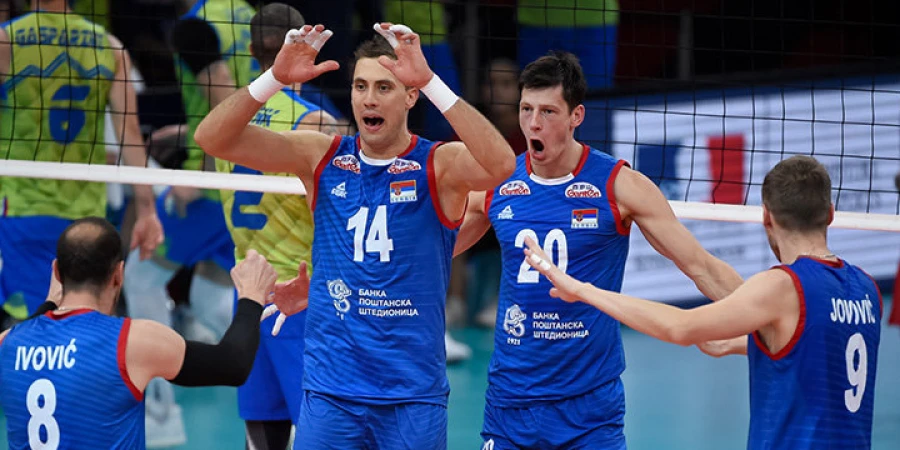 Прямая трансляция матча Сербия - Нидерланды на чемпионате Европы по волейболу