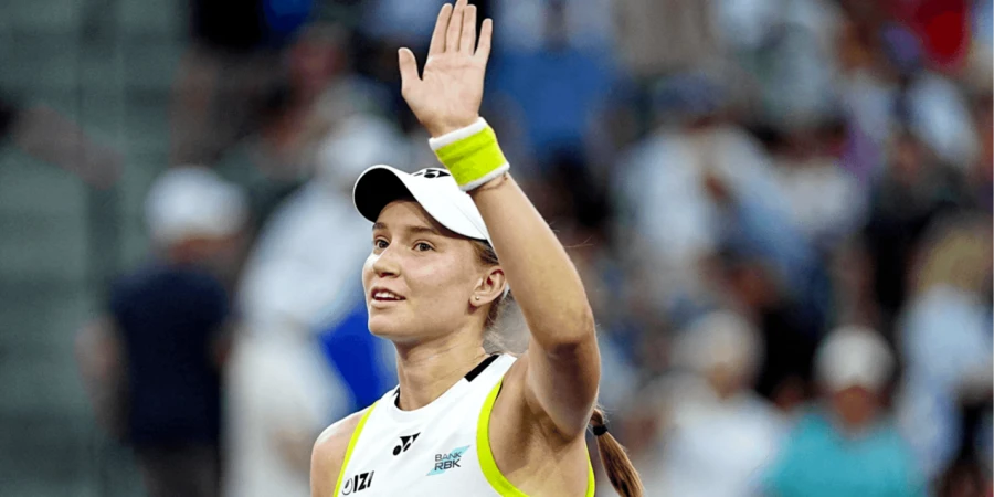 ВИДЕО победы Елены Рыбакиной в полуфинале Индиан-Уэллс