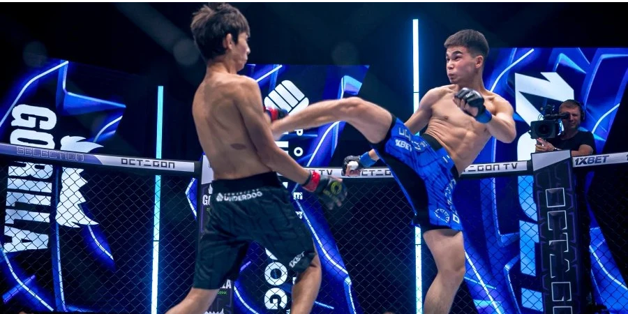 OCTAGON турнирінде Қазақстан мен Өзбекстан жауынгерлерінің тартысты жекпе-жегі өтті