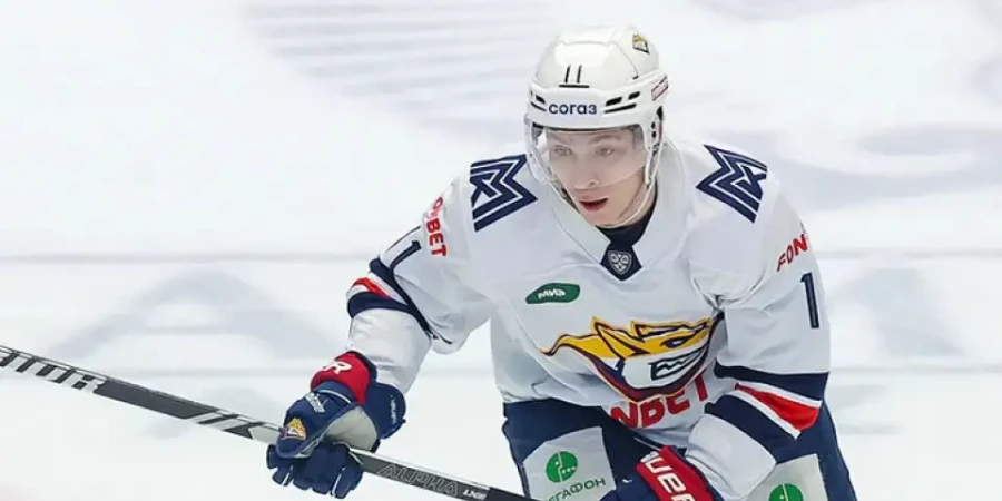 Михайлис «Металлург» - «Трактор» матчында шайбы соқты