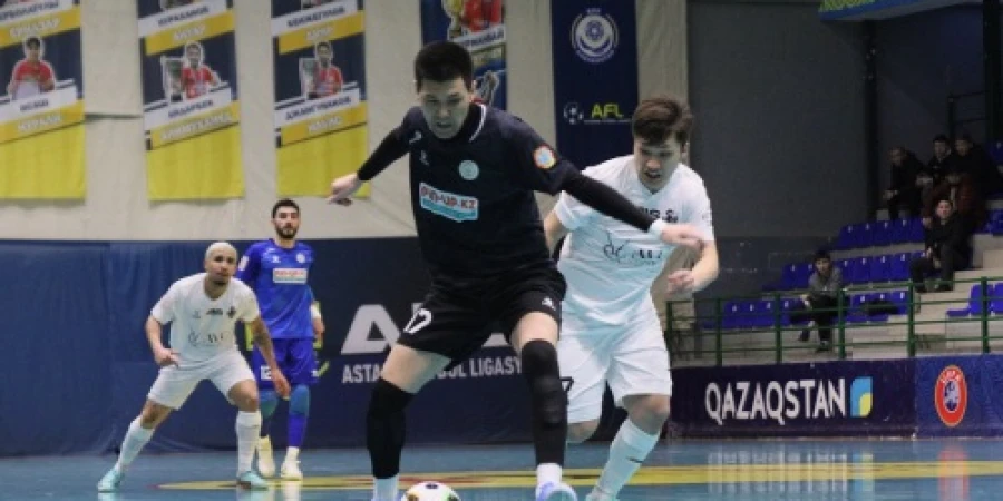 «Каспий» увез победу из столицы, забив пять мячей