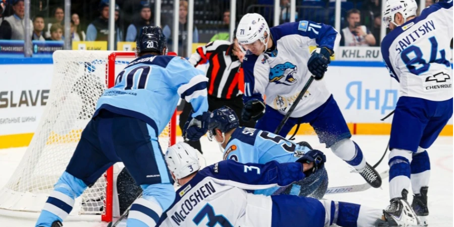 Матч с «Барысом» помог «Сибири» переписать историю КХЛ