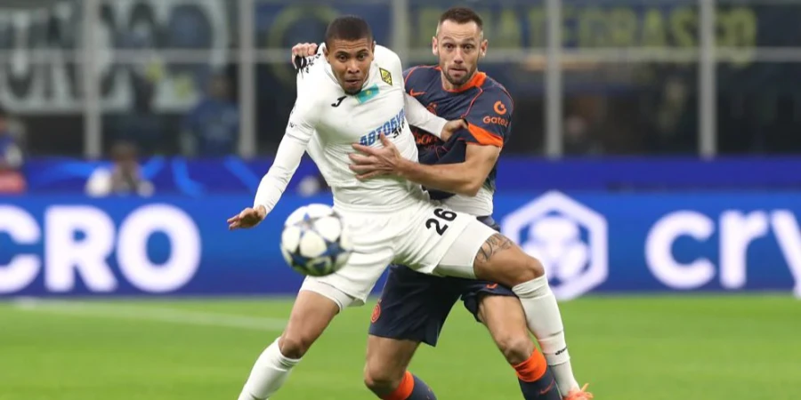 «Интер» — «Қайрат» матчына бейнешолу