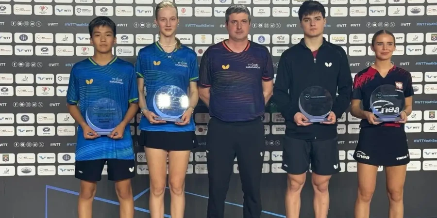 Қазақстандықтар Грузиядағы үстел теннисінен турнирде тамаша өнер көрсетуде