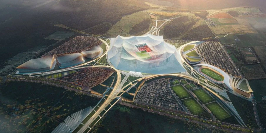 Строящийся стадион на 115 тыс. зрителей претендует на финал ЧМ-2030