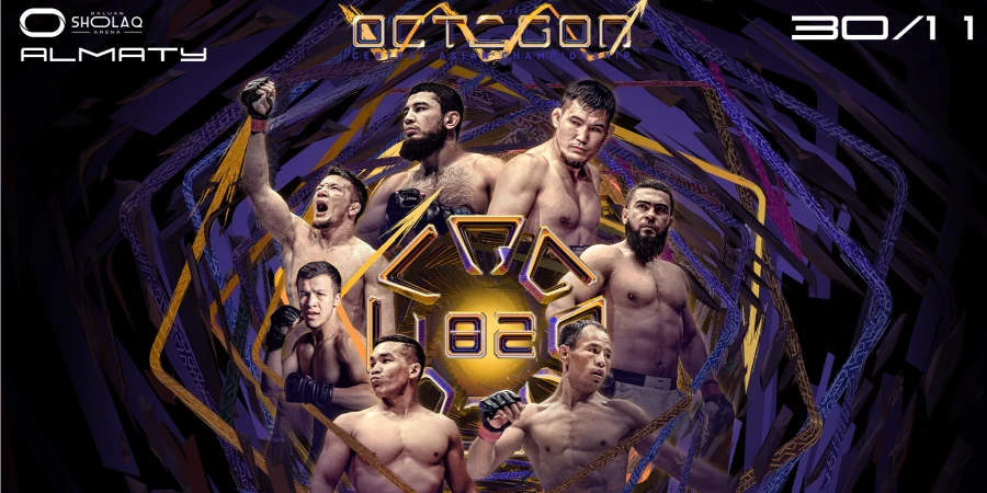 На OCTAGON 82 состоится возвращение казахского «Бизона»