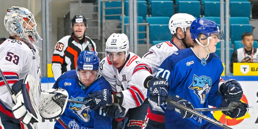 Видеообзор матча КХЛ «Барыс» — «Нефтехимик»